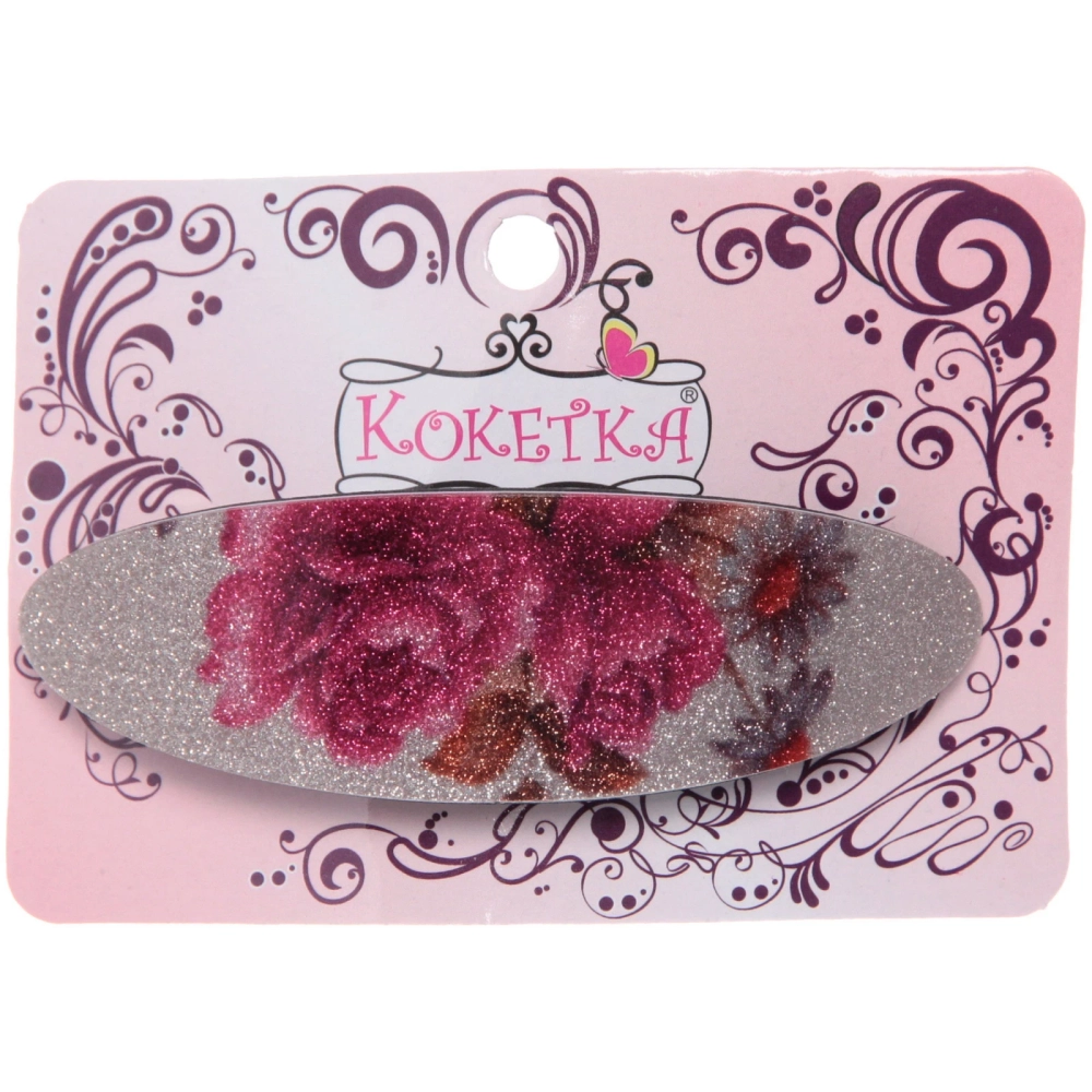 Заколка автомат «Women's style - Эмма», 9,5*2,5см, микс 6 цветов