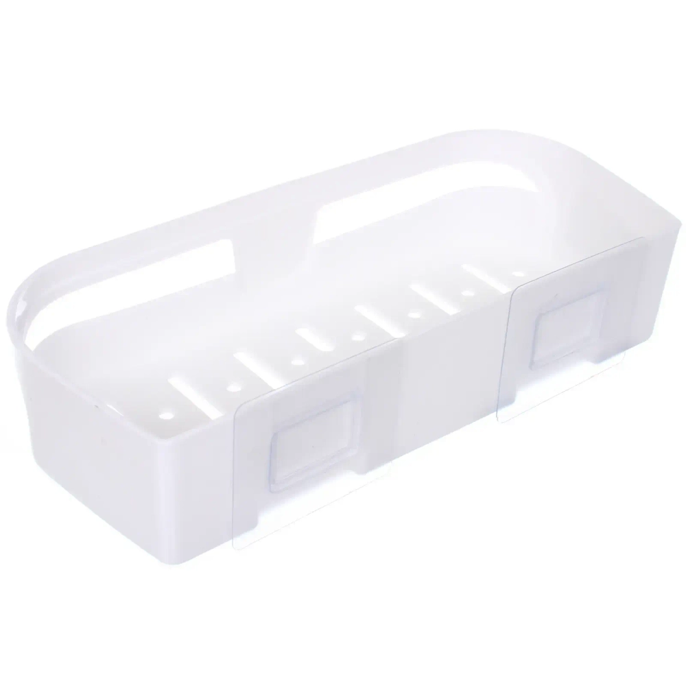 Полка для ванны с липким слоем 26х11х5.5см 806