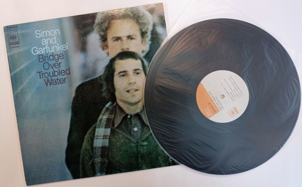 Винтажная виниловая пластинка LP Simon And Garfunkel Bridge Over Troubled Water (Japan 1970)