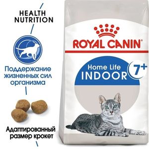 Сухой корм Royal Canin Indoor +7 для стареющих кошек, живущих в помещении