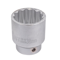 Головка 38мм 3/4''12гр. FORCEKRAFT FK-56938