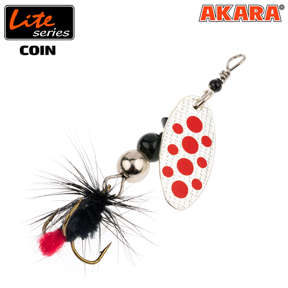 Блесна вращающаяся Akara Lite Series Coin 1 3,0 гр. 1/9 oz. A02