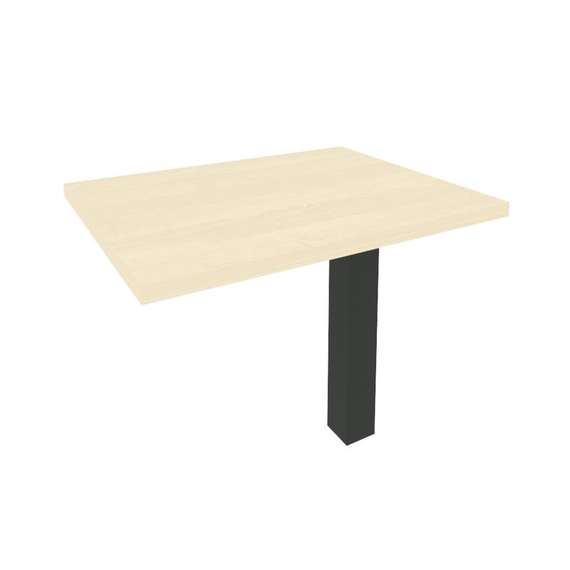 First Брифинг-приставка KB-4 Клен/Металл Антрацит 900*700*765