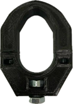 Крепление фары печатное для электросамоката Kugoo M2, Halten и подобных рулевых стоек