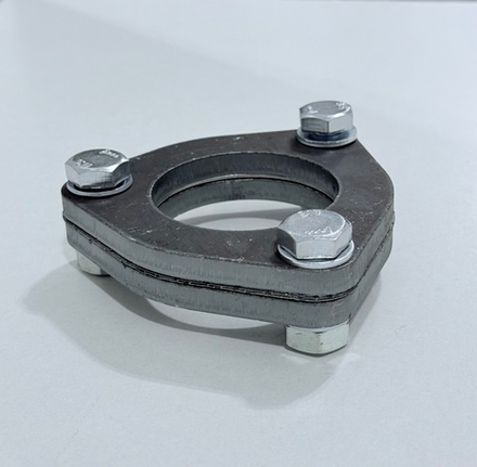 Фланец соединение с прокладкой и метизами (треугольное) без трубы