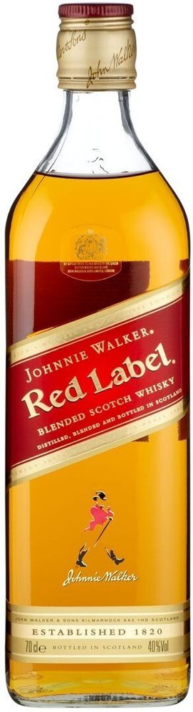 Виски Johnnie Walker Red Label, 0.7 л