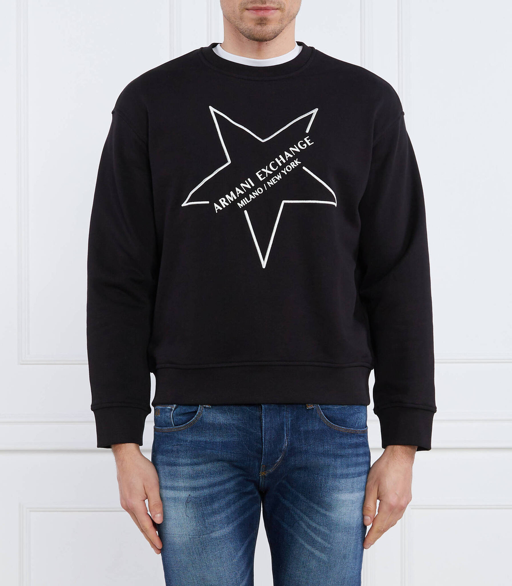 Худи Armani Exchange - черный(3RZMLC ZJGGZ)
