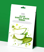 Тканевая маска с экстрактом Алоэ Вера Tenzero Aloe Sheet Mask 5шт