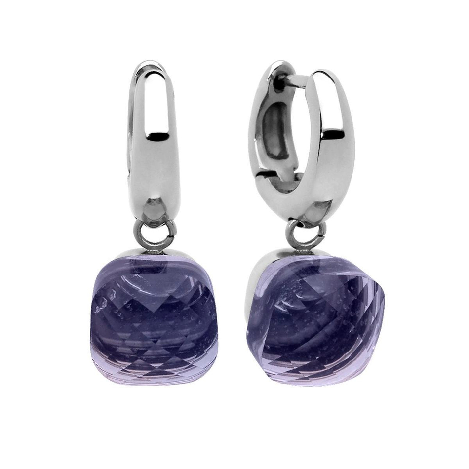 Серьги Qudo Firenze tanzanite 300117 V/S