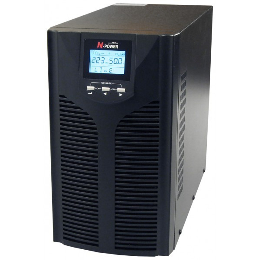 ИБП с двойным преобразованием N-Power Pro-Vision Black M2000 P LT ─ однофазный ИБП 2000 ВА online