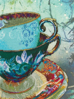 Коллекция:	Натюрморт¶Название по-английски:	Antique porcelain¶Название по-русски:	Старинный фарфор¶Р