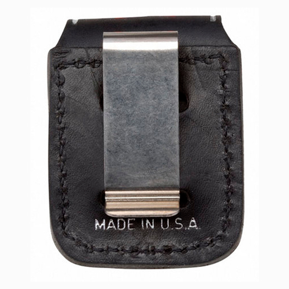 Чехол для зажигалки Zippo LPCBK*, черный, 57х30х75 мм