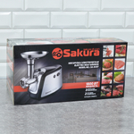 Мясорубка 1800Вт реверс нерж SA-6407