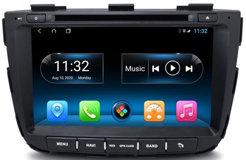 Магнитола для KIA Sorento 2 XM 2012-2020 c экраном климата снизу - Kuberg KR-8169-S10 Android 10, Быстрая, SIM-слот