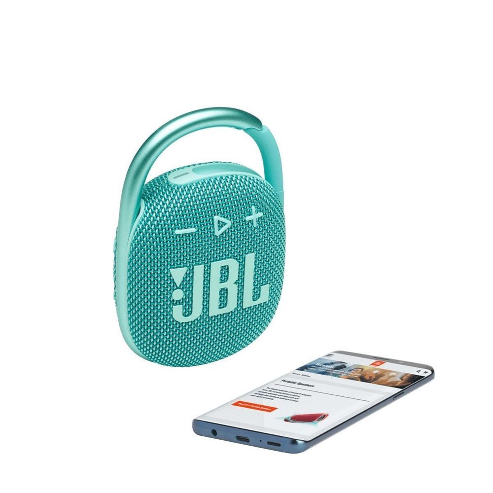 Портативная колонка JBL Clip 4 Teal - 9