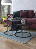 Комплект журнальных столов Акцент - ЧЧГ - МДФ в ПВХ