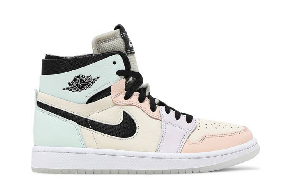 Кроссовки Jordan Air Jordan 1 High Zoom Air Cmft "Easter" (Женская размерная сетка)