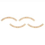 Вешалка настенная Slinka, натуральное дерево