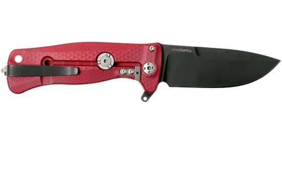 Складной нож Lion Steel "SR-22" L/SR22A RB c клинком из стали Uddeholm Sleipner®, рукоять алюминий