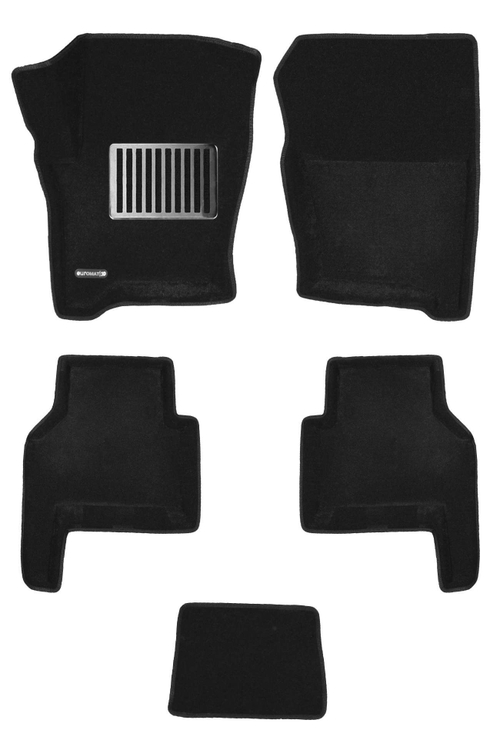 Коврики салона для LAND ROVER Range Rover Sport (2005-2010) Euromat 3D Lux черные. Арт. EM3D-003104