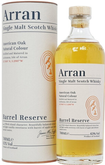 Виски Arran Barrel Reserve in tube, 0.7 л.