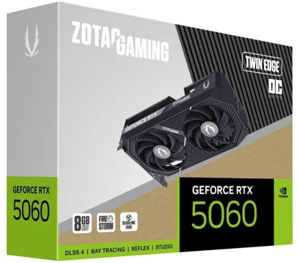 Видеокарта Zotac GeForce RTX 5060 TWIN EDGE (ZT-B50600E-10M)
