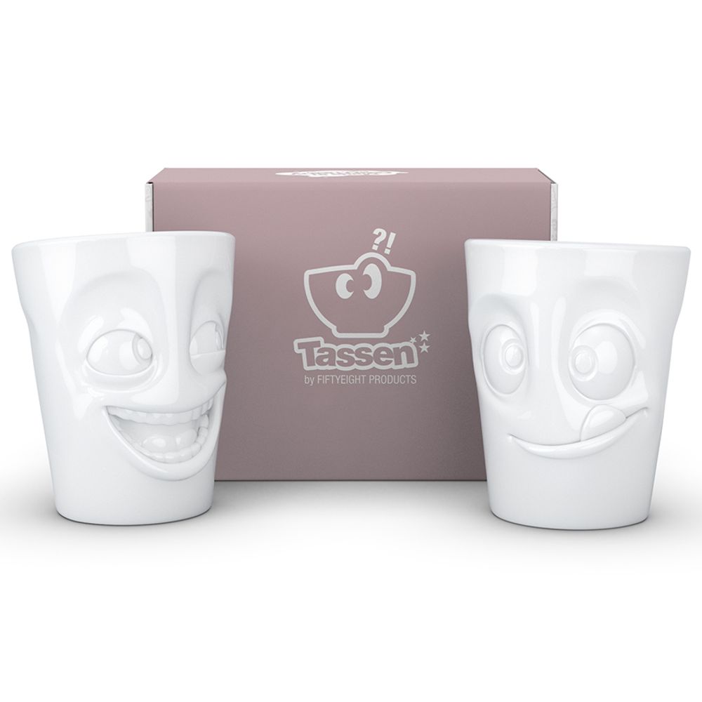 Набор кружек Joking & Tasty, 350 мл, белый, 2 шт.