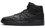 Кроссовки Jordan Air Jordan 1 Mid Se "Black Quilted" (Женская размерная сетка)