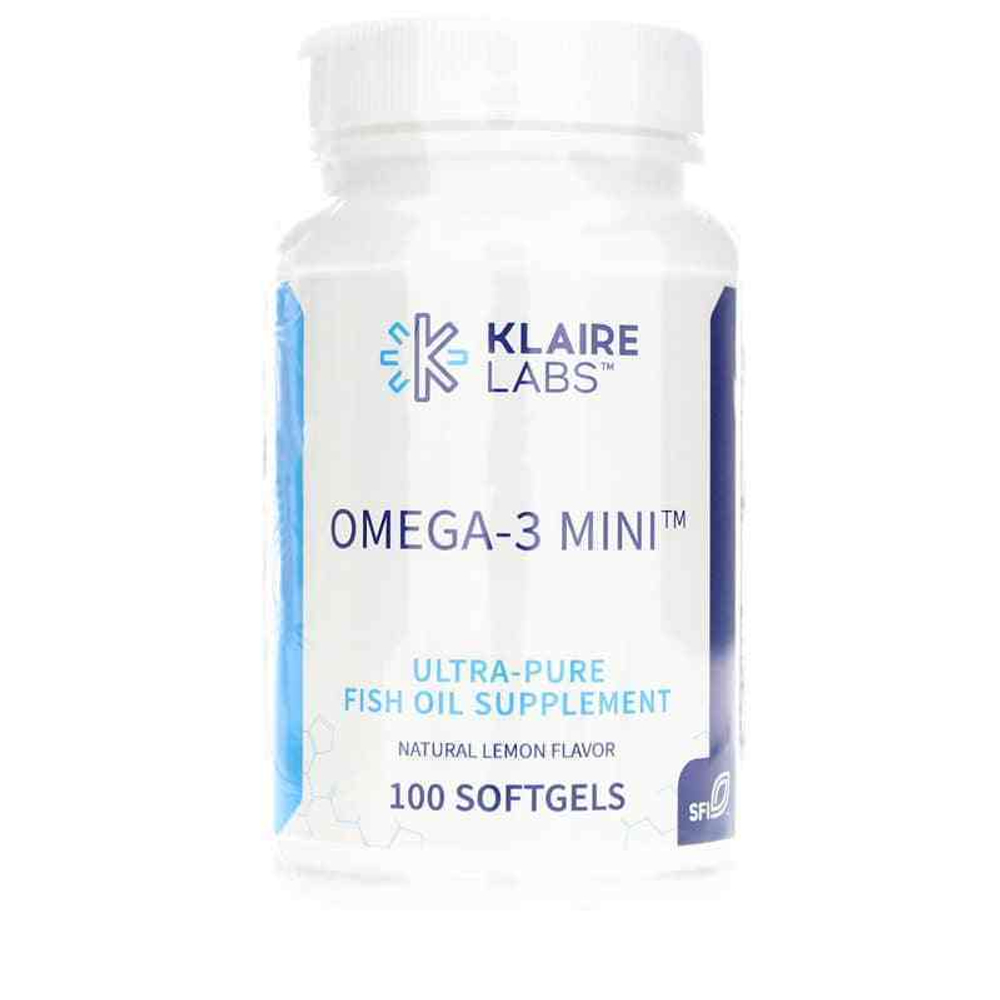 Klaire Labs - Omega-3 Mini - 100 softgels