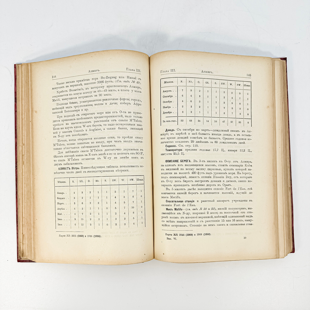 Руководство для плавания из Кронштадта во Владивосток и обратно. 1905 г.Выпуск 6-й. Часть 1-я.