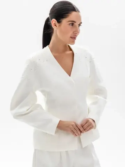 Жакет DEW, белый