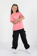 Фуфайка (футболка) для девочки Кэш-1 Виотекс КОРАЛЛОВЫЙ
