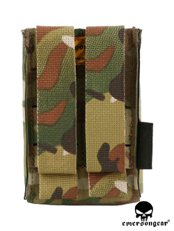 Отрытый подсумок для 1 магазина EmersonGear LCS Rifle Magazine Pouch (EM6381MC). Мультикам