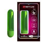 Вибропуля Baile Pretty Love Kiwi, 8 см, 10 режимов, перезаряжаемая