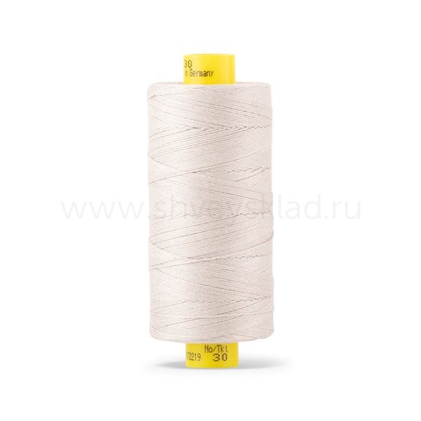 Нитка Gutermann Mara 30 (300 метров), 1 кат., для отстрочки | 299 св.серо-бежевый