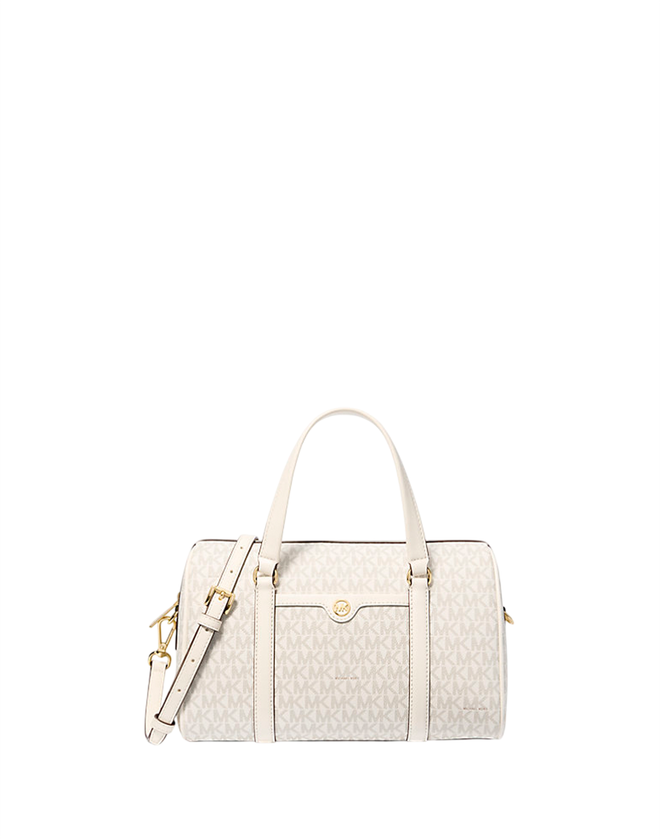 Сумка Michael Kors Jet Set Travel Medium Signature Logo Duffel | Бежевый