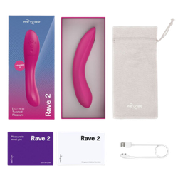 We-Vibe Rave 2 – инновационный вибратор для точки G (управление через приложение)
