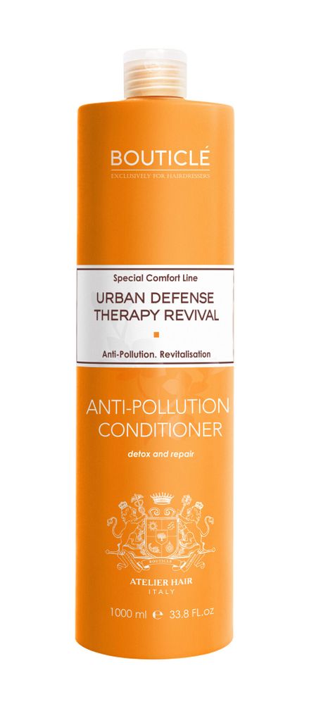 Кондиционер-защита для чувствительных волос, склонных к ломкости –  Bouticle Urban Defense Anti-Pollution Conditioner For Brittle &amp; Sensitive Hair 1000 мл