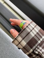 Кольцо Акварель 2, стекло