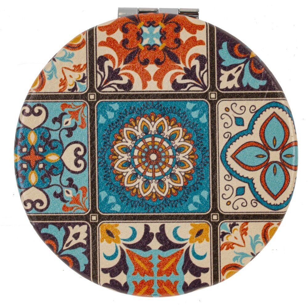 GAEM Зеркало карманное (блок 12шт), L7 W7 H1 см, 4в.