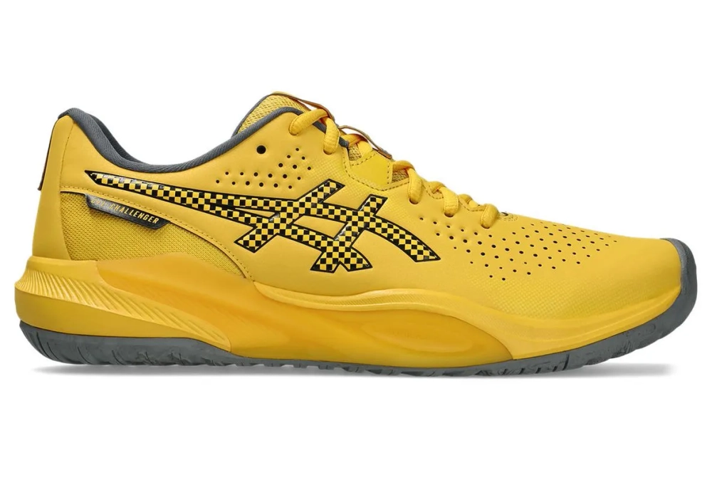 Мужские кроссовки теннисные Asics Gel-Challenger 15 - saffron/steel grey