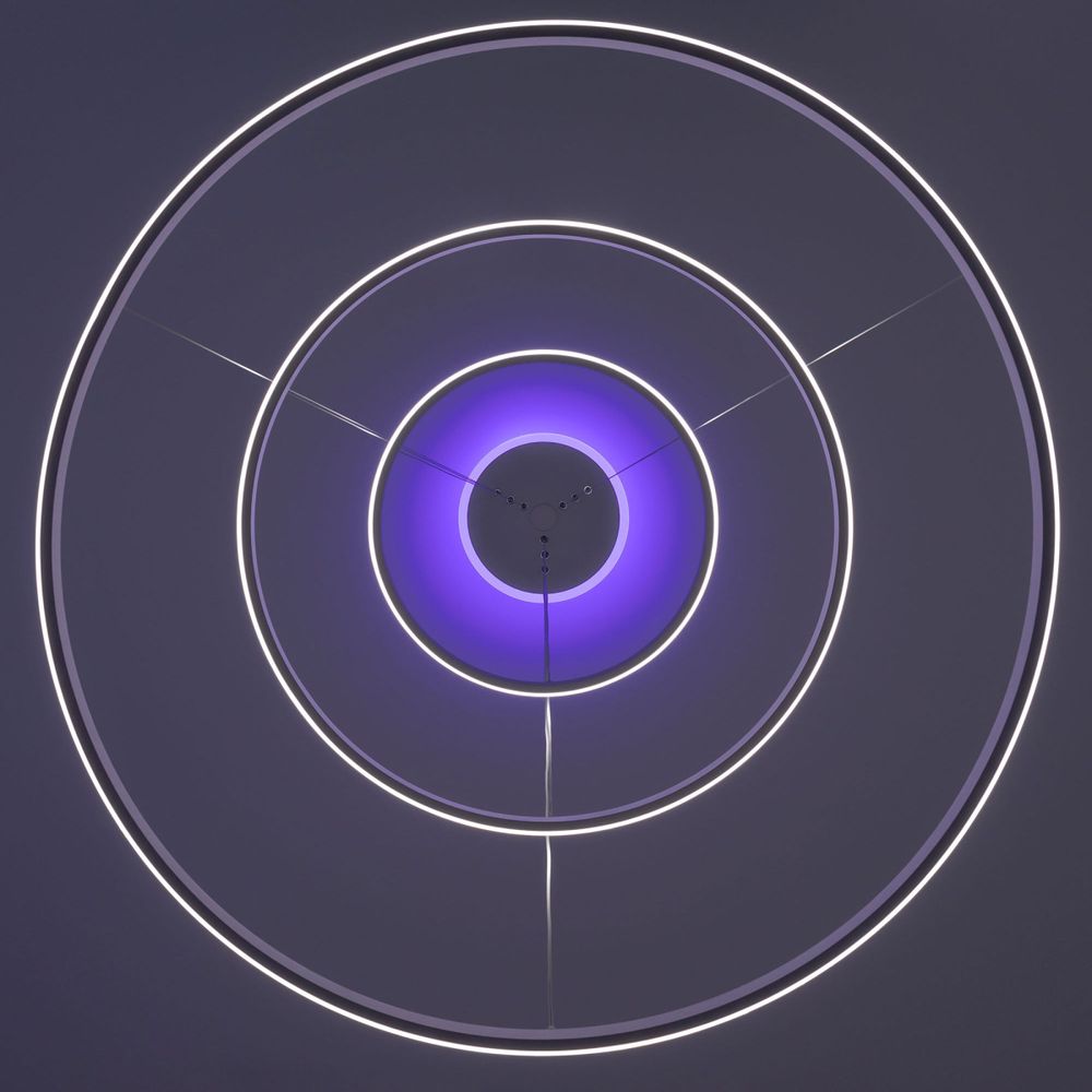 Citilux Неон Смарт CL731A090E RGB Умная подвесная люстра Белая