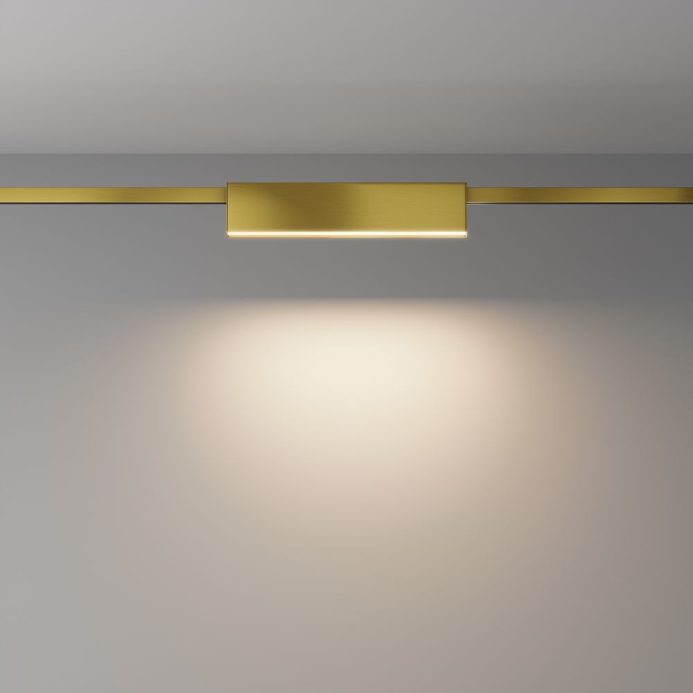 Трековый магнитный светодиодный светильник Maytoni Flarity Basis TR151-1-18W3K-BS