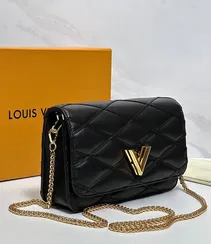Клатч Louis Vuitton GO-14 чёрный.