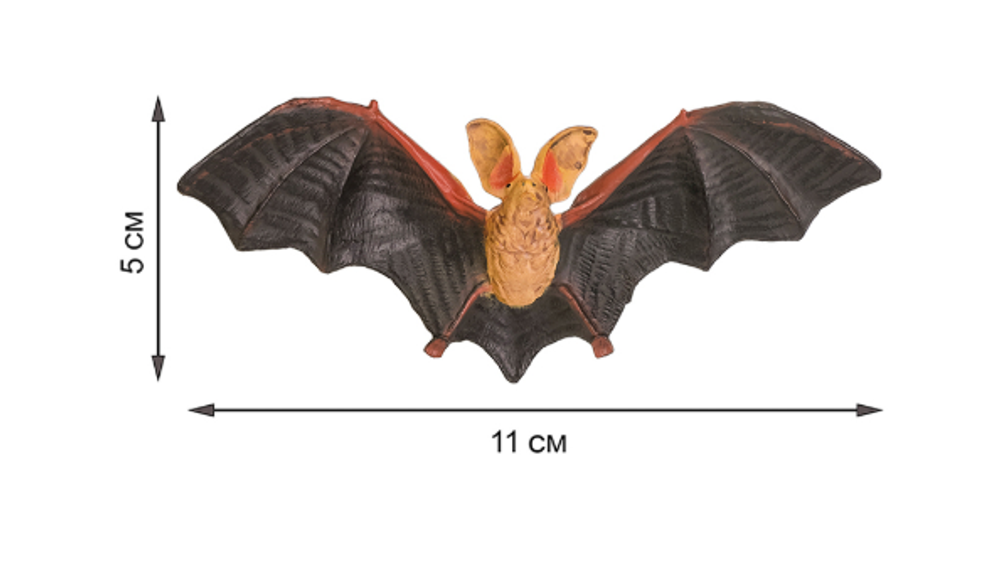 Детская игрушка Masai Mara фигурка Летучая мышь, серия "Мир диких животных"