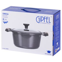 Алюминиевая кастрюля Gipfel Omega 52645 24 см/4 л