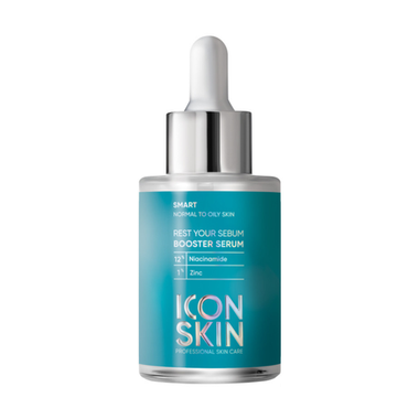 Себорегулирующая сыворотка-концентрат с ниацинамидом ICON SKIN SMART Rest Your Sebum Booster Serum