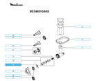 Нож для мясорубки Moulinex ME546810 и ME5488 - MS-651329