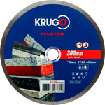 Диск алмазный сплошной KRUGO MASTER по бетону 300х3,0х32х10mm, 81083000282
