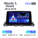 Teyes CC2 Plus 9"для Mazda 3, Axela 2014-2019